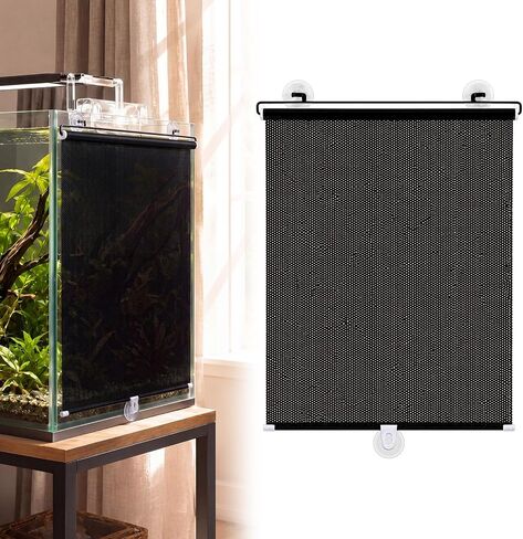 Mifoci Aquarium Light Blocker Retractable Fish Tank Background, 15.7x51 in in Saudi Arabia