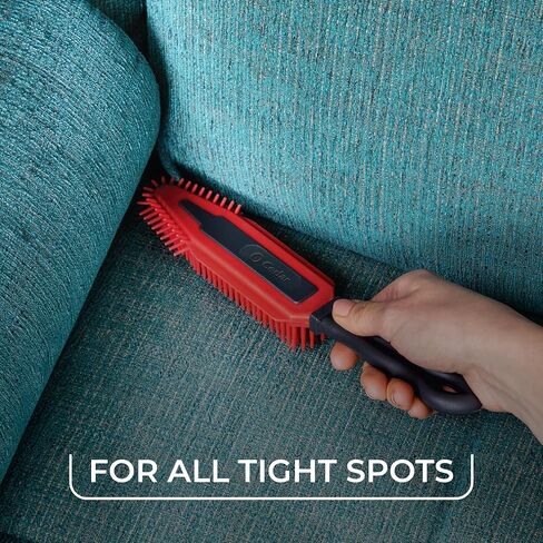 O-Cedar Pet Pro Hair Remover | Electrostatic Pet Hair Removal Brush for Furniture & Carpets | Reusable & Rinse Clean | No Sticky Sheets or Refills in Kuwait