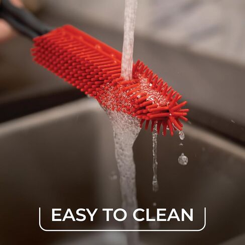 O-Cedar Pet Pro Hair Remover | Electrostatic Pet Hair Removal Brush for Furniture & Carpets | Reusable & Rinse Clean | No Sticky Sheets or Refills in Kuwait