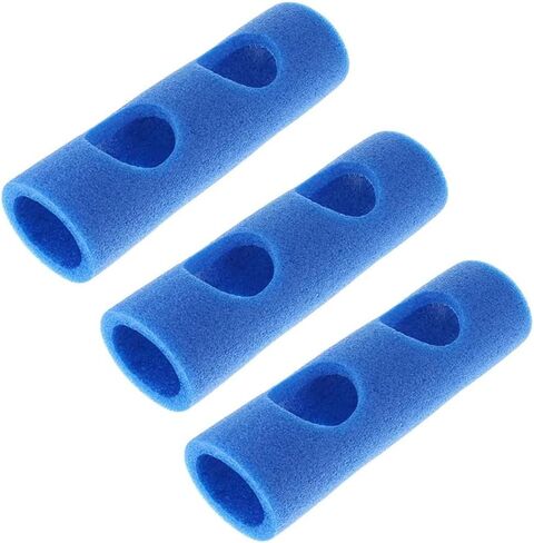 VBESTLIFE 3 Pcs EPE Swimming Noodle Connector - Pool Noodle Foam Stick Connector with 2 Holes for Swimming and DIY Projects in Kuwait