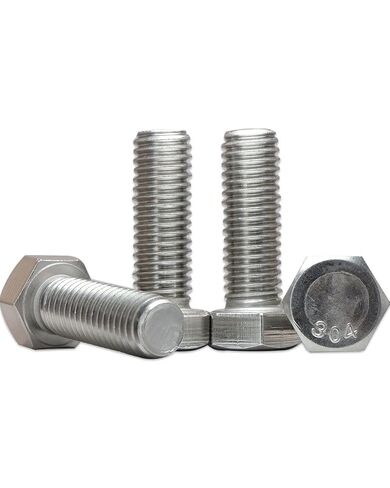 IMScrews Hex 1/2-13 x 5 Long Machine Screws, 304 Stainless Steel Bolts, Pack of 2 in Kuwait
