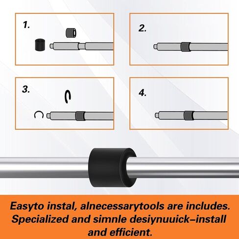 Cricut Joy Roller Replacement, 4PCS Rubber Rollers with Retaining Clips in Kuwait