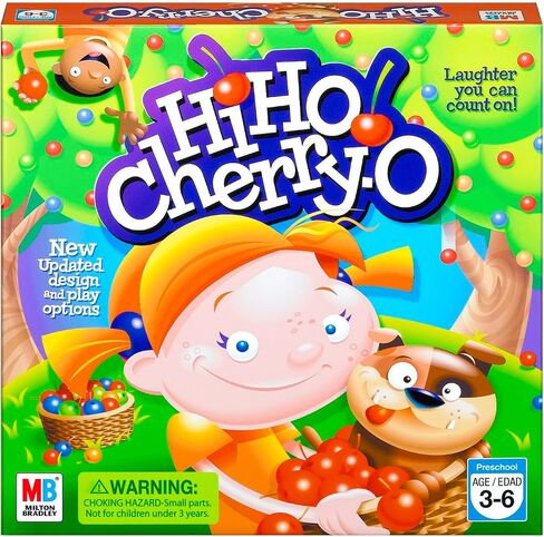 Hasbro Gaming Hi Ho Cherry-O Board Game for 2 to 4 Players Kids Ages 3 and Up (Amazon Exclusive) in Kuwait