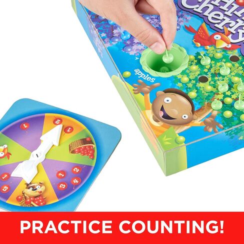 Hasbro Gaming Hi Ho Cherry-O Board Game for 2 to 4 Players Kids Ages 3 and Up (Amazon Exclusive) in Kuwait