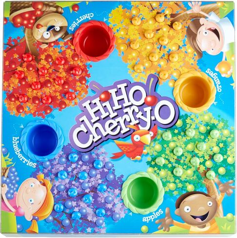 Hasbro Gaming Hi Ho Cherry-O Board Game for 2 to 4 Players Kids Ages 3 and Up (Amazon Exclusive) in Kuwait