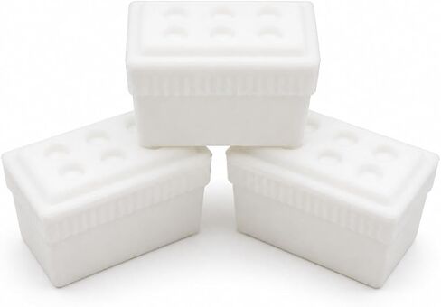 1/10 Scale RC Crawler Accessory - White Foam Styrofoam Cooler for Drinks 3-Pack in Kuwait