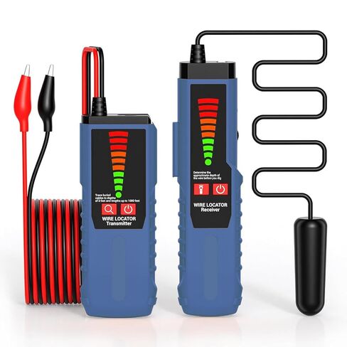 Underground Wire Tracer, VXSCAN F04 Wire Locator Tone Generator Kit and Probe with Earphone Cable Tester for Locating Breakage Cables Irrigation Wires in Kuwait
