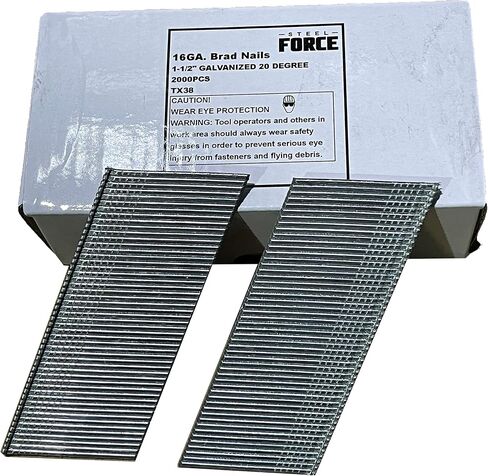 Steel Force TX32 16GA 20 Degree 1-1/4" Angle Finish Nails 2,000pc in Kuwait