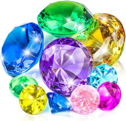 10pcs Extra Large Diving Gems for Pool for Kids in Kuwait