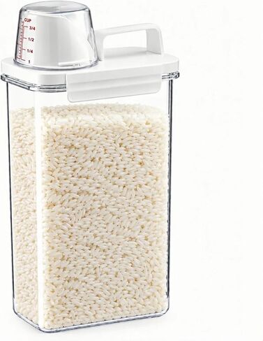 Rice Storage Container, 3-5 Lbs Cereal Containers Storage, Rice Dispenser in Saudi Arabia