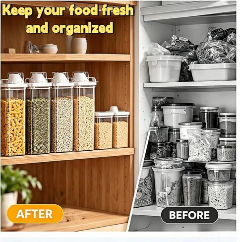 Rice Storage Container, 3-5 Lbs Cereal Containers Storage, Rice Dispenser in Saudi Arabia