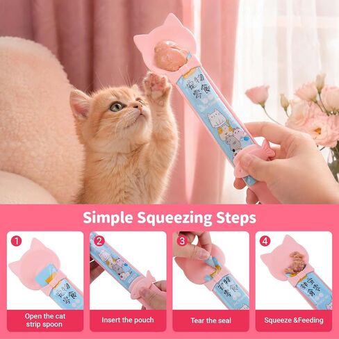 6 PCS Cat Can Opener, Cat Food Can Covers Set with Wet Food Spoon in Kuwait