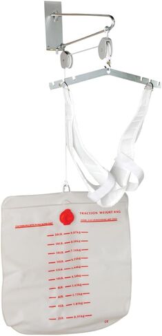 DMI Replacement Foam Padded Head Halter for Home Over-the-Door Cervical Traction Sets to Relieve Neck Pain, White in Kuwait