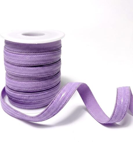 Silicone Gripper Elastic Band, 1cm Nude Non-Slip Polyester Elastic Band, 3/8 Inch x 9 Yards Sew-On Elastic for Waistband, Sportswear, Lingerie, Delicate Fabrics, Stretchy Sewing Projects in Kuwait