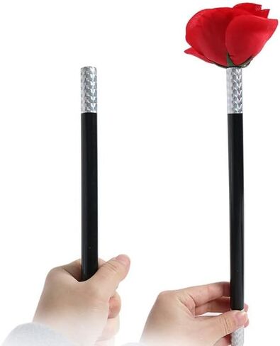 SUMAG Stick to Rose/Flower Magic Tricks Flowers Appearing Close up Street Stage Magic Props Magic Illusion Gimmicks Props Accessories in Kuwait