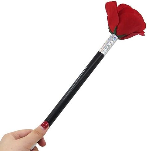 SUMAG Stick to Rose/Flower Magic Tricks Flowers Appearing Close up Street Stage Magic Props Magic Illusion Gimmicks Props Accessories in Kuwait
