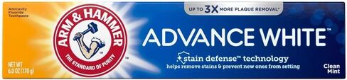ARM & HAMMER Advance White Toothpaste, Clean Mint, Extreme Whitening 4.3 oz ( Pack of 6) in Kuwait