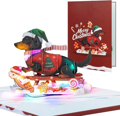 Christmas Train Musical 3D Pop Up Card, Enchanting Locomotive with Holiday Tunes, Complete with Blank Note & Envelope, Perfect Keepsake Gift for Kids, Train Lovers, and the Whole Family, Holiday, Anniversary, Birthday in Kuwait