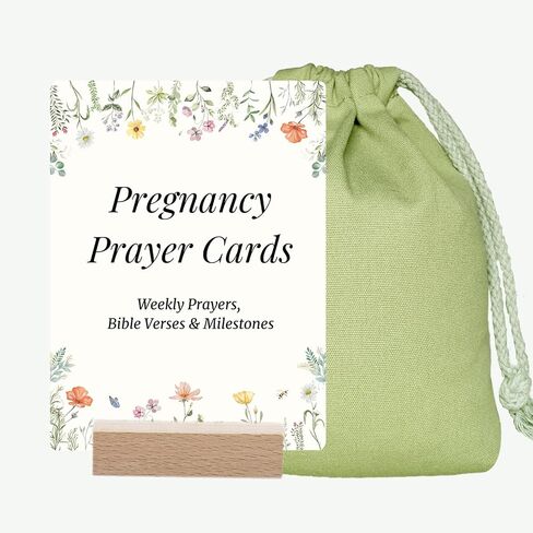 Pregnancy Prayer Cards for Expecting Mom, Pregnancy Gifts (Neutral) in Kuwait