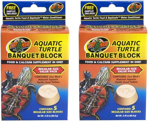 Zoo Med Block Value Pack for Aquatic Turtle [Set of 2] in Kuwait