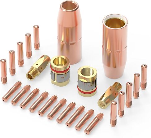 YESWELDER MIG مجموعة ملحقات مسدس اللحام. 035 "طرف فوهة الناشر لشعلة ميلر ميلرماتيك M-25/M-40 هوبارت in Kuwait
