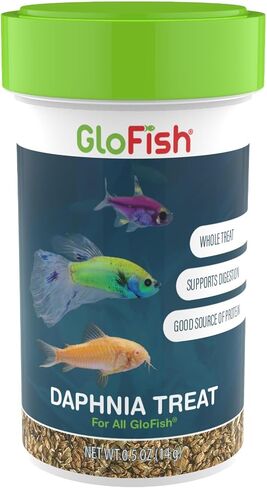GloFish Daphnia Treat for Fish, 0.5 oz in Saudi Arabia