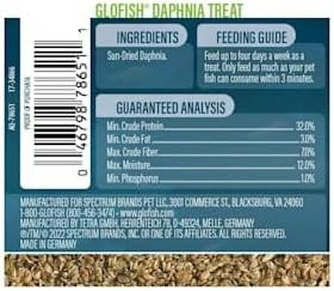 GloFish Daphnia Treat for Fish, 0.5 oz in Saudi Arabia