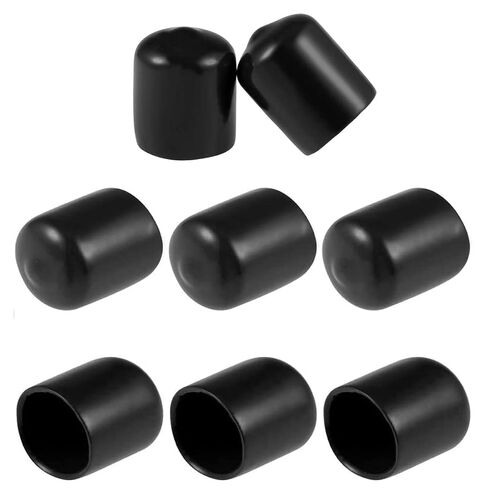 أغطية طرفية مطاطية مقاس 2 بوصة (50 مم) غطاء حماية من المطاط PVC الناعم غطاء حماية مطاطي غطاء حماية لولبي غطاء بلاستيكي مستدير غطاء مطاطي in Kuwait