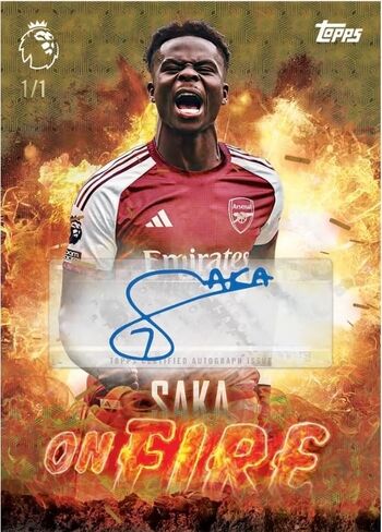 Topps Premier League 2026/27 one Random mega tin with 100 Protective Card Sleeves Soccer Cards in Kuwait
