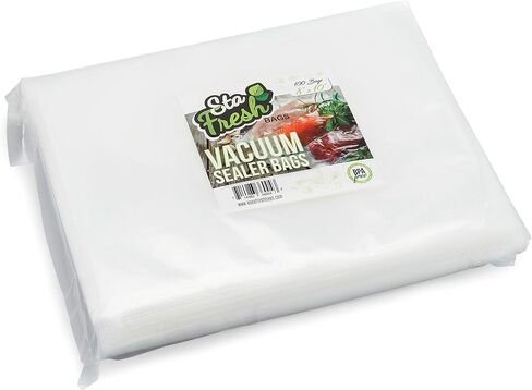 Sta Fresh Food Vacuum Sealer Storage Bags (10" x 14", 100 Count), Gallon Bags 3.5mil, Freezer, Sous Vide and Bulk Food Storing SF1014 in Kuwait