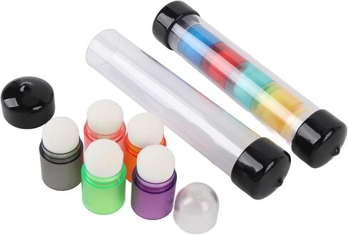 2 Set Ink Blending Brush Dauber for Easy Uniform Blending - Finger Painting Paint Brush Dauber for Handmade Painting in Kuwait