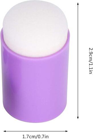 Generic Finger Sponge Dauber with Special Shape Design for Ink Chalk Paint Stamping Craft Tool Reusable Easy to Clean 2.9cm for Small and Large Area Smearing in Kuwait