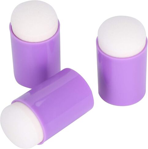 Generic Finger Sponge Dauber with Special Shape Design for Ink Chalk Paint Stamping Craft Tool Reusable Easy to Clean 2.9cm for Small and Large Area Smearing in Kuwait