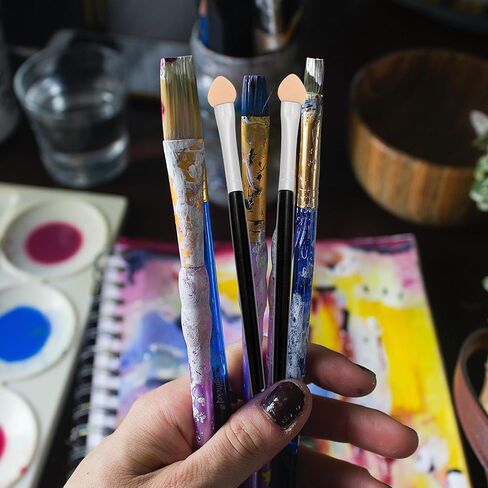 20pcs Sponge Paint Daubers, Plastic Art Brushes in Kuwait