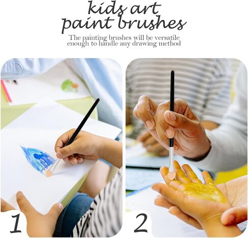 20pcs Sponge Paint Daubers, Plastic Art Brushes in Kuwait