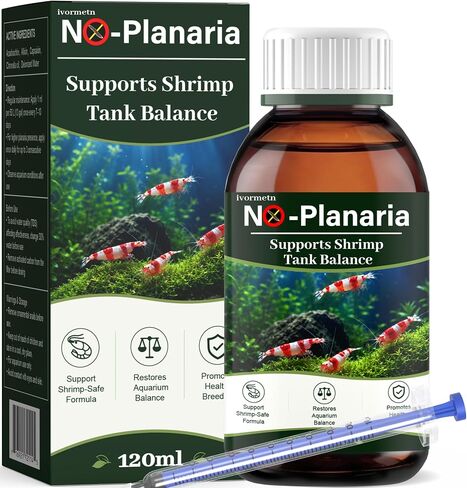 No Planaria & Hydra Support, Aquarium Balance Formula for Shrimp & Fish in Kuwait