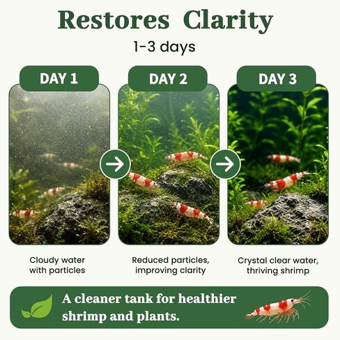 No Planaria & Hydra Support, Aquarium Balance Formula for Shrimp & Fish in Kuwait