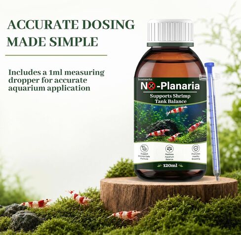 No Planaria & Hydra Support, Aquarium Balance Formula for Shrimp & Fish in Kuwait