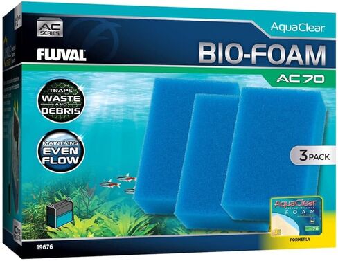 Fluval Bio-Foam for AC70 Power Filter (3-Pack) in Saudi Arabia