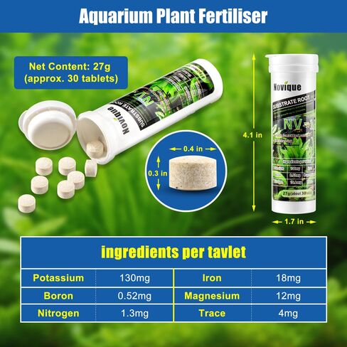 Root Tabs Freshwater Aquarium Plant Fertilizer Safe for Fish Shrimp and Planted Fish Tanks Slow Release in Saudi Arabia