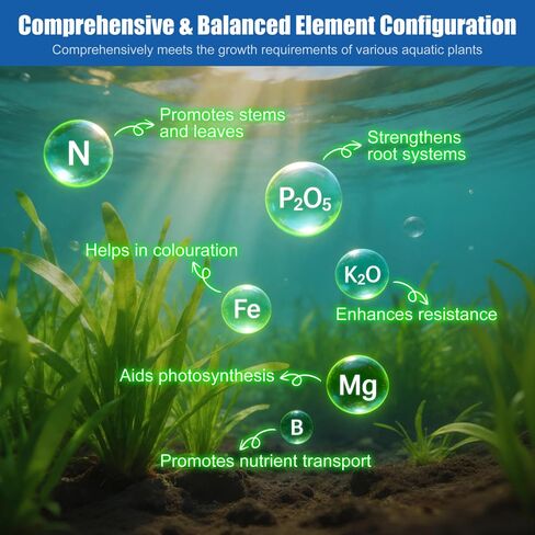 Root Tabs Freshwater Aquarium Plant Fertilizer Safe for Fish Shrimp and Planted Fish Tanks Slow Release in Saudi Arabia