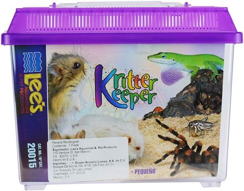 Lee's Kritter Keeper, Rectangle with Lid - Small, Assorted Colors in Kuwait