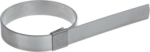 BAND-IT CP20S9 5/8" Wide x 0.025" Thick 5" Diameter, 201 Stainless Steel Center Punch Clamp (25 Per Box) in Kuwait