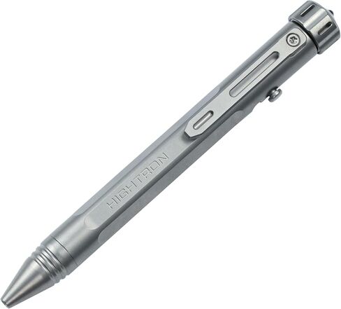 Hightron-Vortron Titanium Pen with Spinner-Top, Black Coated in Saudi Arabia