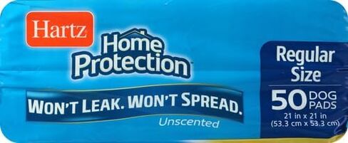 Hartz Home Protection Super Absorbent Odor Eliminating No Leaks Dog Pads, 50 Count in Saudi Arabia