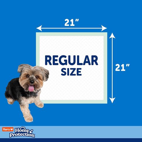 Hartz Home Protection Super Absorbent Odor Eliminating No Leaks Dog Pads, 50 Count in Saudi Arabia