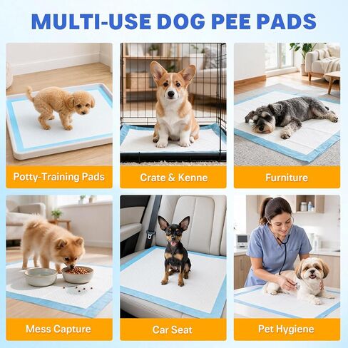50 Pack Puppy Pads 30"x36", Extra Large Pee Pads for Dogs in Kuwait