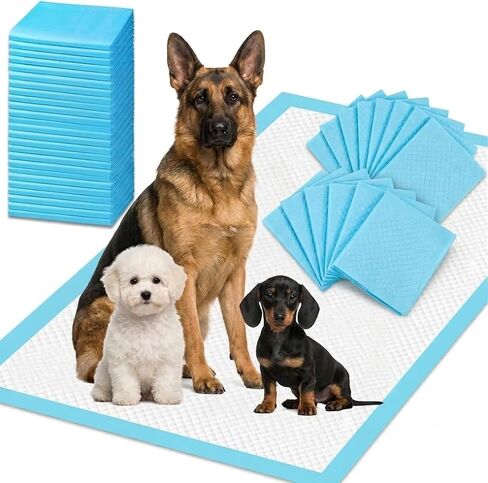 XXXXL Puppy Pee Pads for Dogs 36"x51" 40 Count, Extra Large Dog Pee Pads, Leak-Proof & Super Absorbent Dog Pee Pads, Thicken Disposable Potty Pads Puppy Training Pads for Cats Rabbits in Saudi Arabia