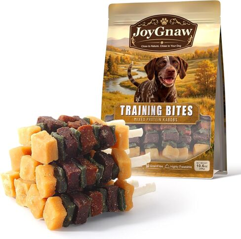 Dog Treats 5 Flavors Meat Rawhide Kabobs Long Lasting 10.6 oz in Kuwait