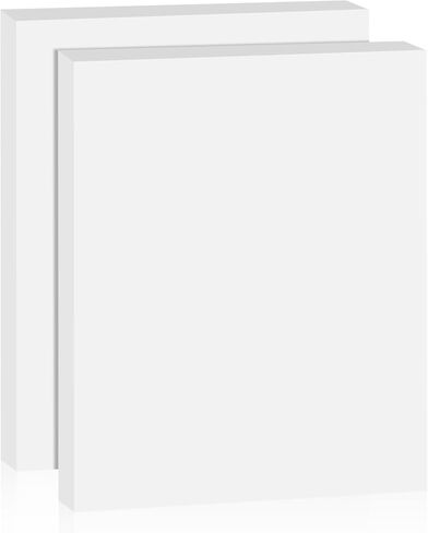 LuckyFoam White 2 Pack 15.7x11.8x0.98 inch Foam Sheets 1 Inch Thick in Kuwait